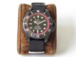 VR Factory Rolex Deepsea Sea-dweller 2836 Movement 40mm Black Nylon NATO Band Watch